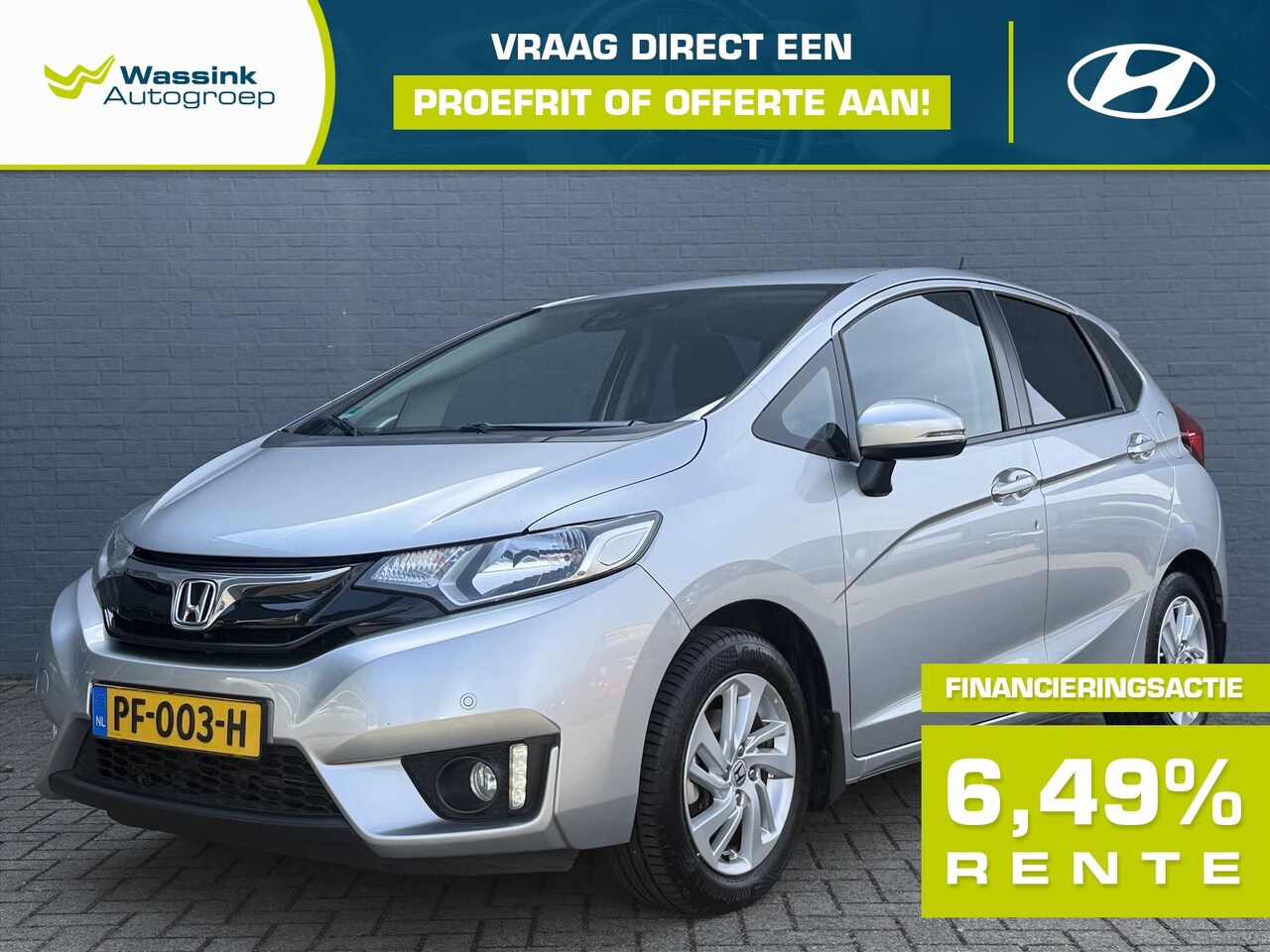 Honda Jazz - 1.3 i-VTEC 102pk Comfort | All Season Banden | Cruise Control | Stoelverwarming | bluetoot - AutoWereld.nl