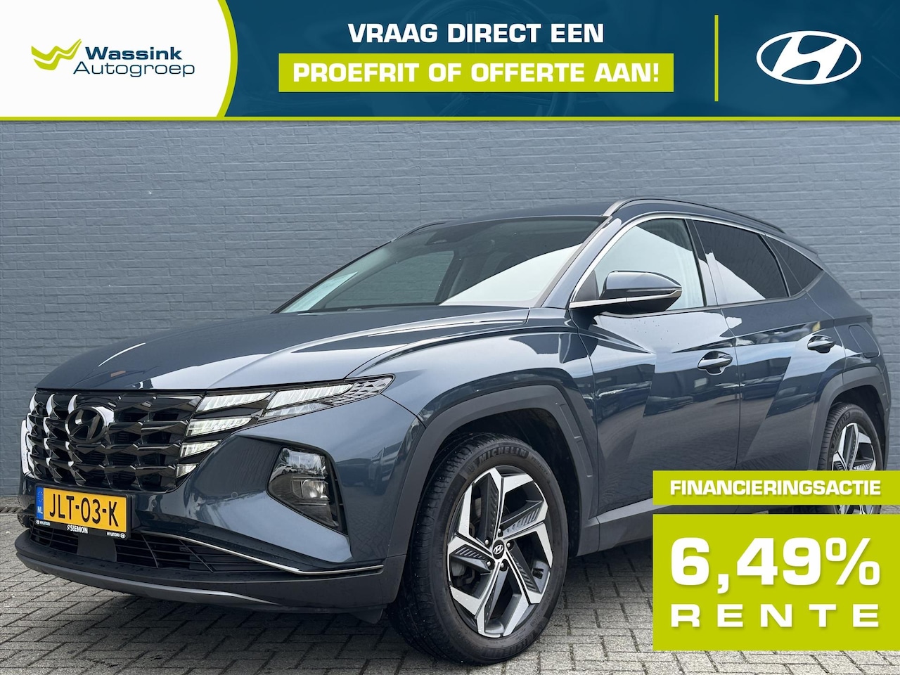 Hyundai Tucson - 1.6 T-GDi PHEV 265pk AWD Aut. Comfort Smart | Stoel & Stuurverwarming | Climate Control | - AutoWereld.nl