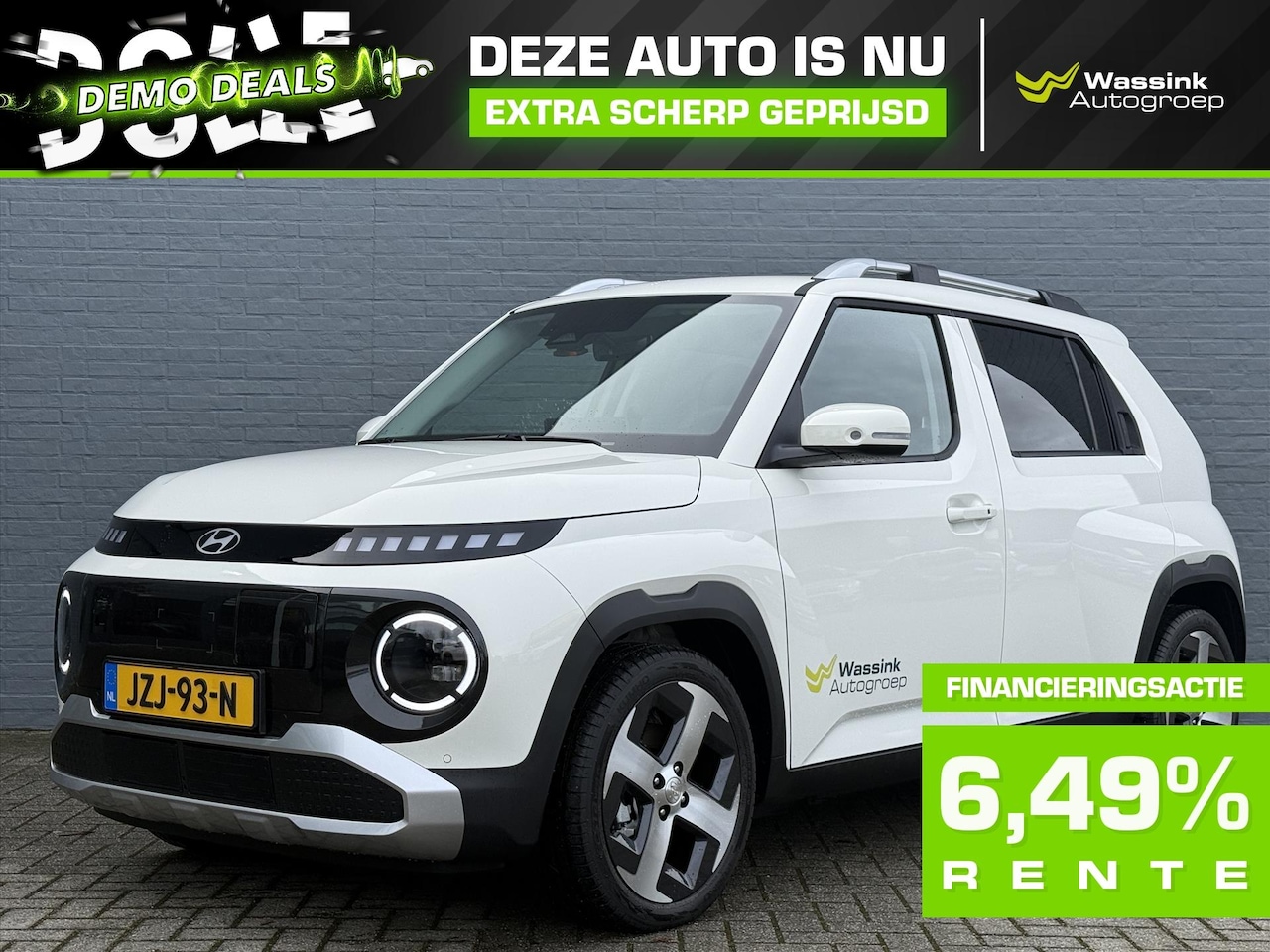 Hyundai Inster - 49 kWh 115pk 4-zits Evolve | DEMO | Navigatie | Adaptive Cruise Control | Climate Control - AutoWereld.nl