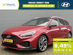 Hyundai i30 Wagon - 1.5 T-GDI 48V 160pk Aut N Line Sky| Navigatie | Stoelverwarming | Parkeersensoren | Sports