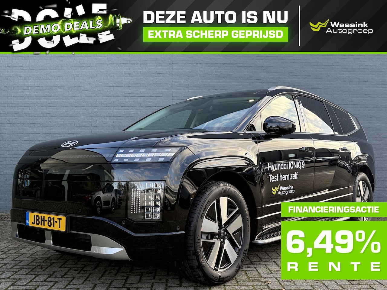 Hyundai IONIQ 9 - DEMO DEALS I 110,3 kWh 308pk AWD Connect+ | 7 Persoons | Bose Speakers | Lederen Bekleding - AutoWereld.nl