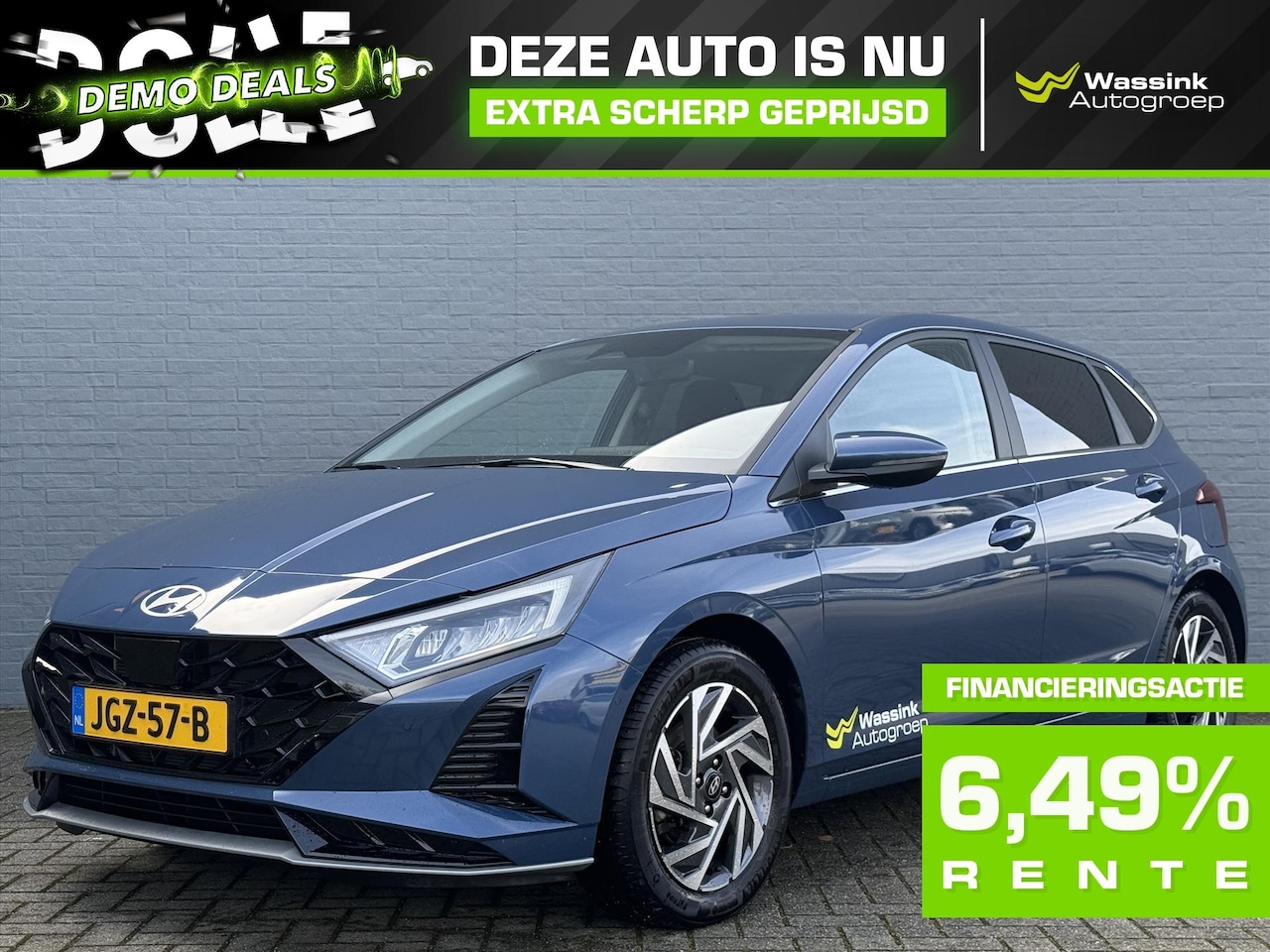 Hyundai i20 - 1.0 T-GDI 48V MHEV 100pk DCT Premium | DEMO | Navigatie | Stoel & Stuurverwarming | BOSE S - AutoWereld.nl
