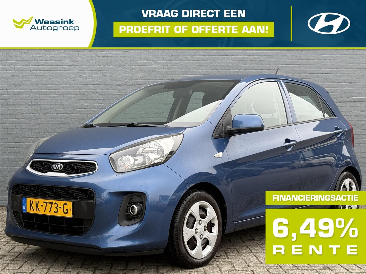 Kia Picanto - 1.0 CVVT 66 PK 5D Summer Edition | All Season Banden | Radio | Airco - AutoWereld.nl