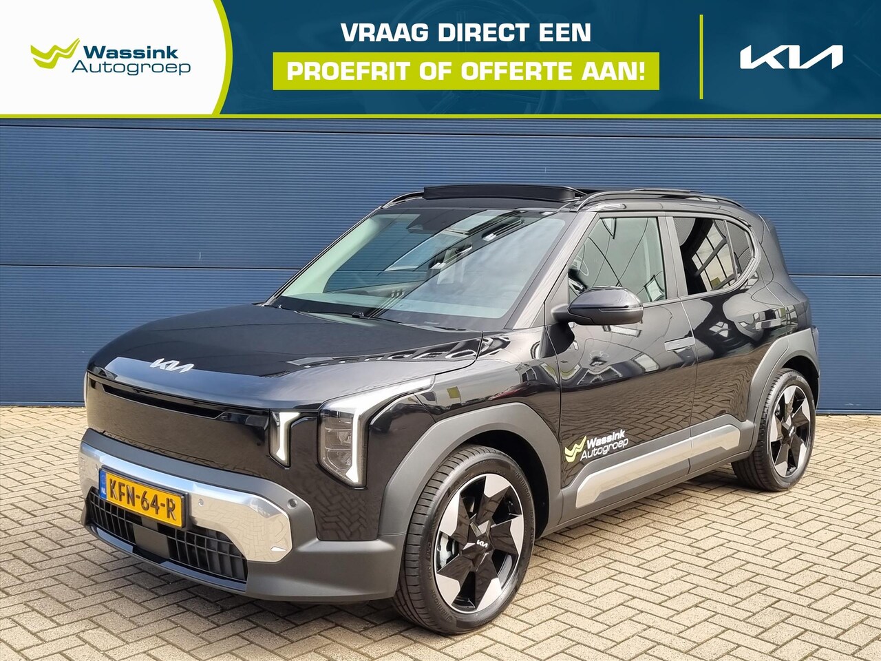 Kia EV2 - 42,2 kWh Plus Advanced 5-Zits | Schuif-/Kanteldak | Camera | Apple Carplay | Stoel-/Stuurv - AutoWereld.nl