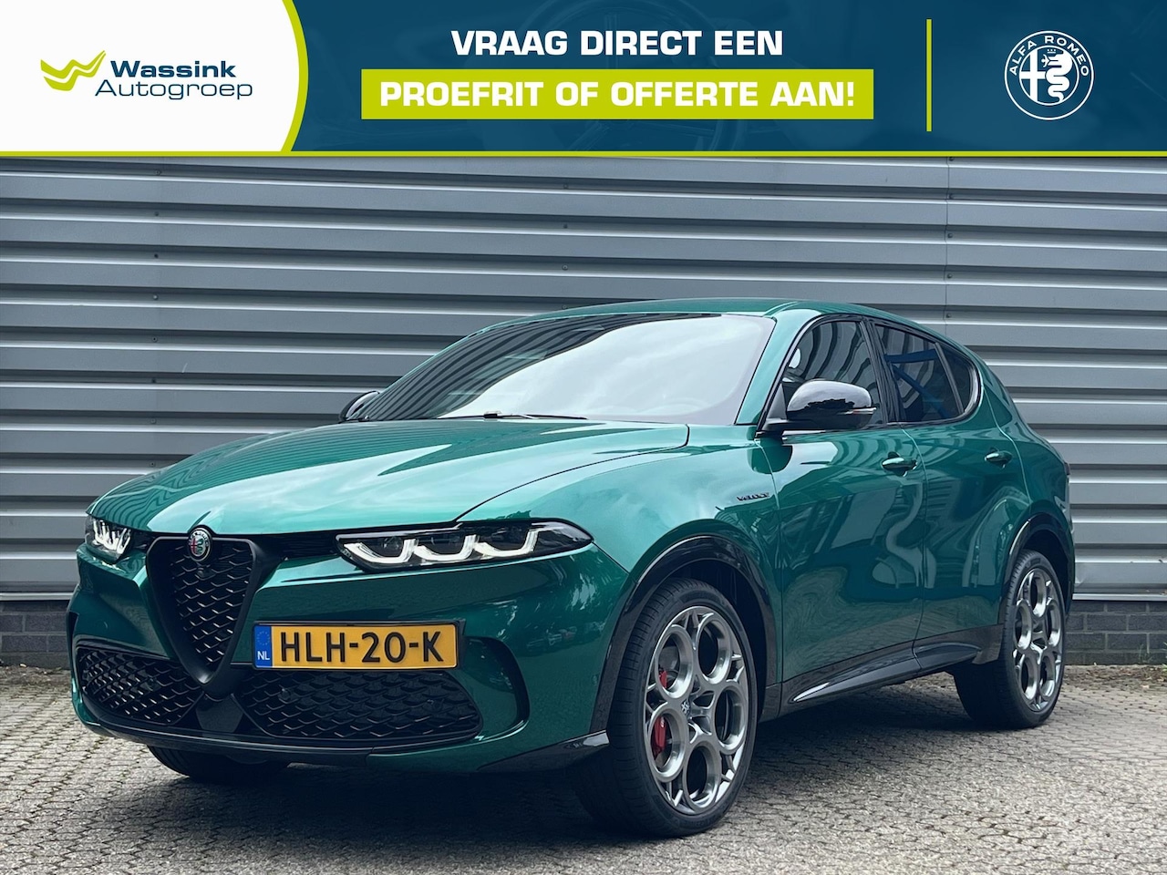 Alfa Romeo Tonale - 1.5T Hybrid 160pk Aut Veloce | Adaptive Cruise Control | CarPlay | Climate Control | Elekt - AutoWereld.nl