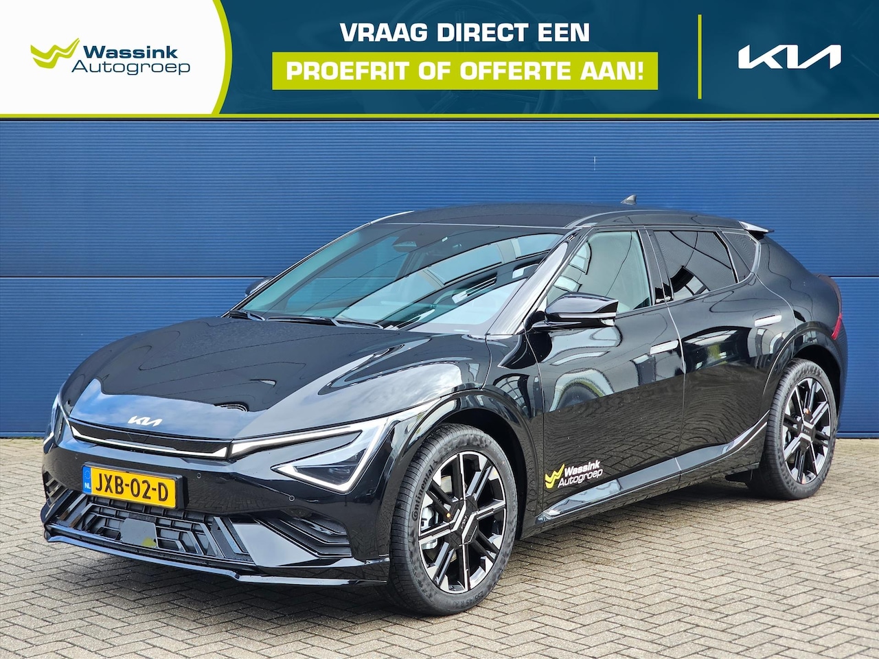 Kia EV6 - 84kWh 229pk RWD GT-Line Business Edition | Navigatie | Matrix LED | Parkeersensoren | Park - AutoWereld.nl