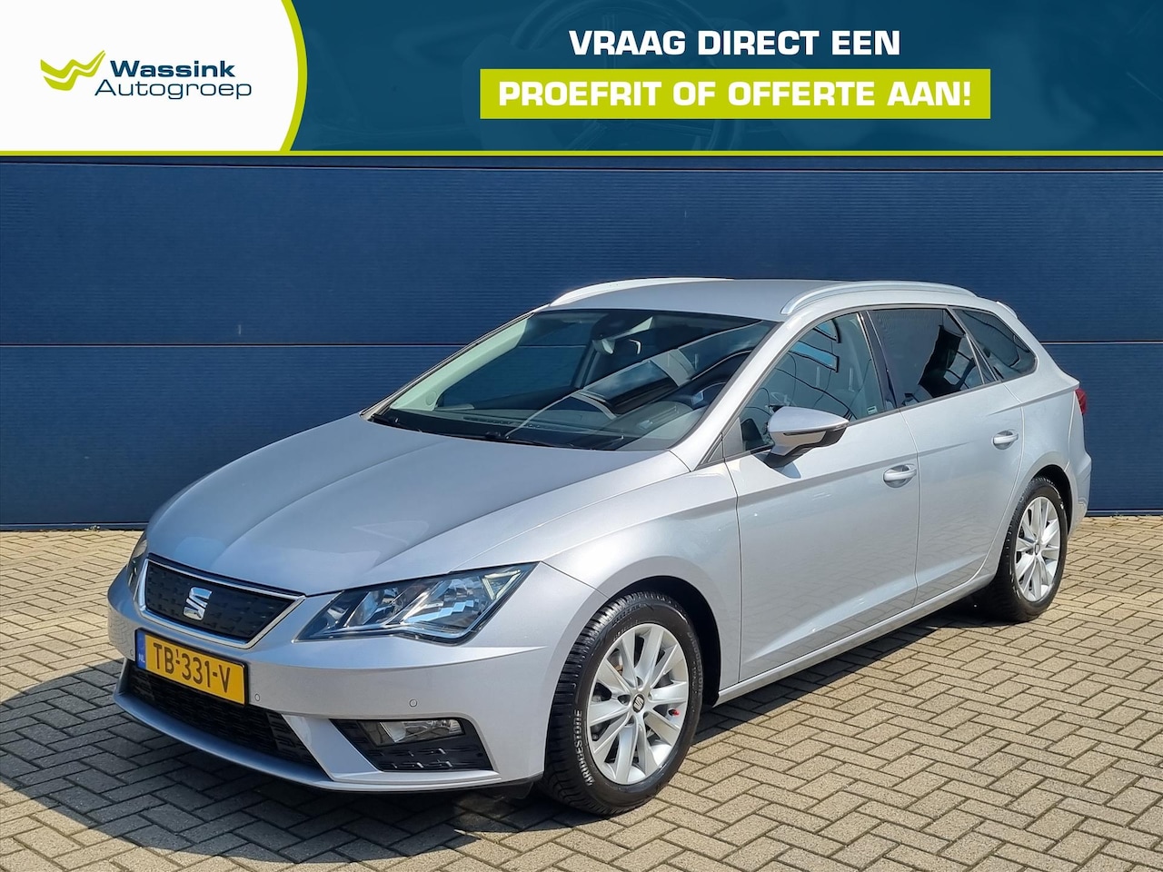 SEAT Leon Sportstourer - 1.0 EcoTSI 115PK DSG-7 Automaat Style Business Intense | Navigatie | Climate control | Cru - AutoWereld.nl