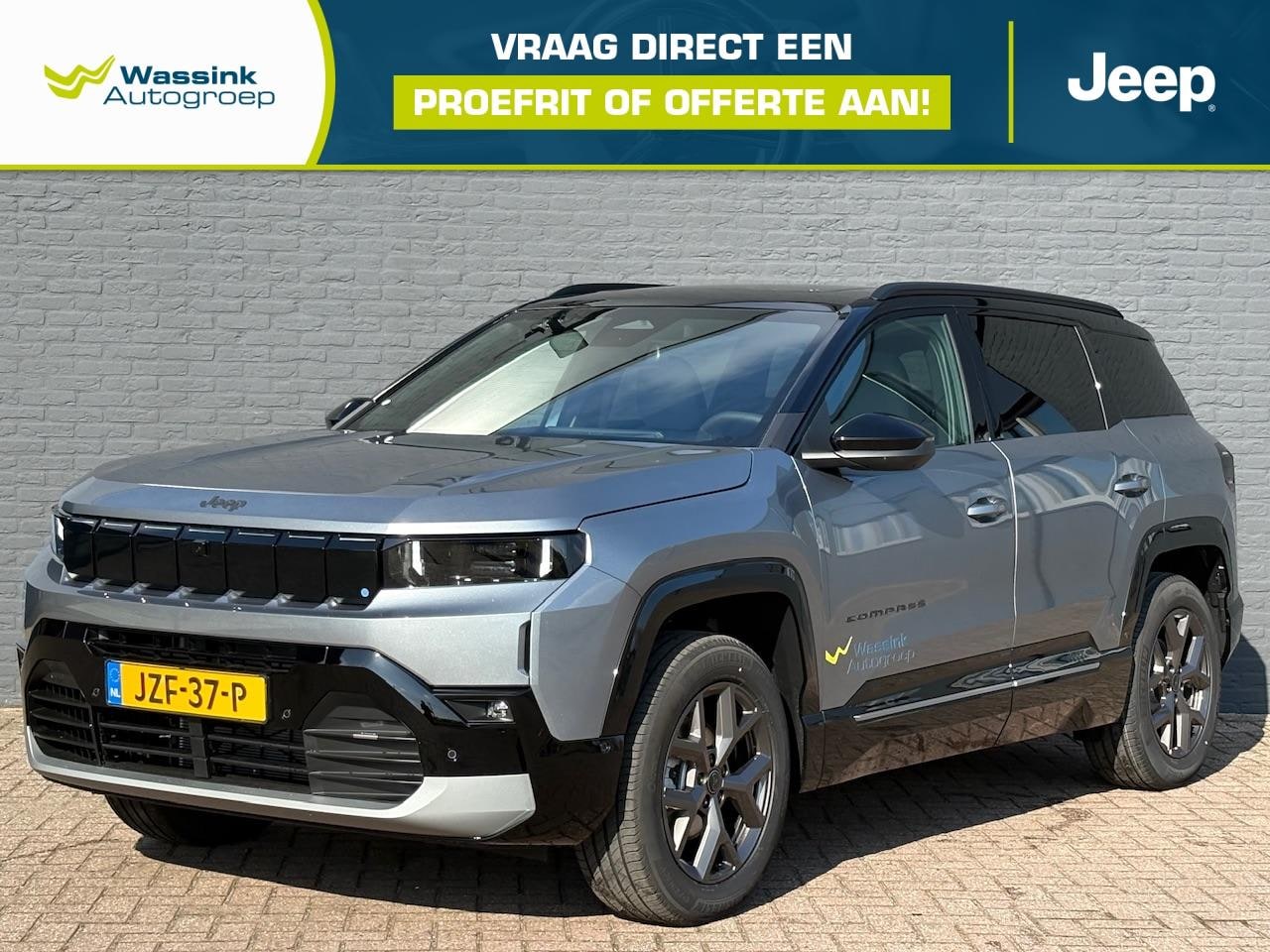 Jeep Compass - 1.2 e-Hybrid 145pk eDCT6 First Edition | Stoel/stuurverwarming | Premium Pack | Adaptieve - AutoWereld.nl