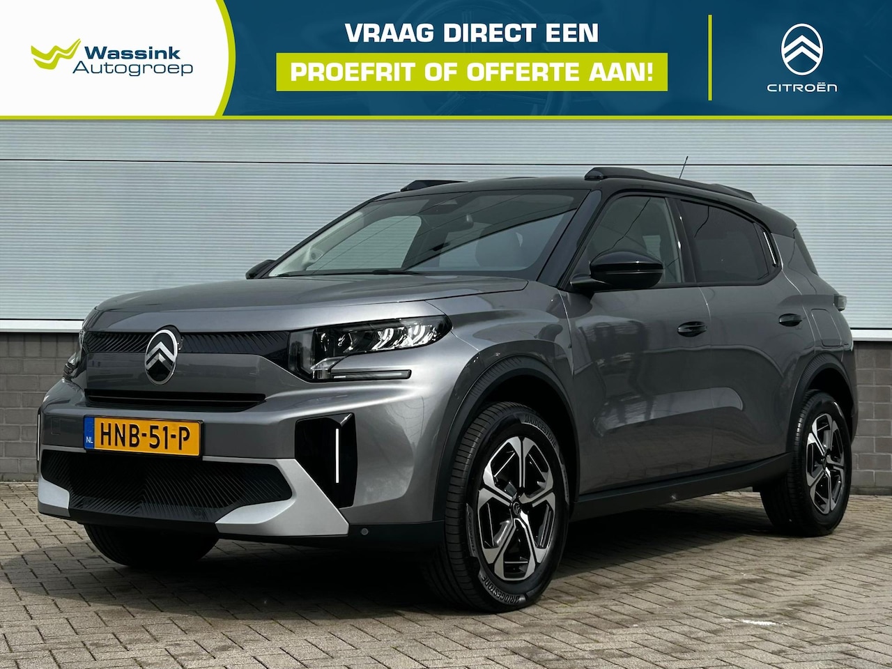 Citroën C3 Aircross - Hybrid 136pk e-DCS Automaat Max I Navigatie | Head-up display | Dodehoek detectie - AutoWereld.nl