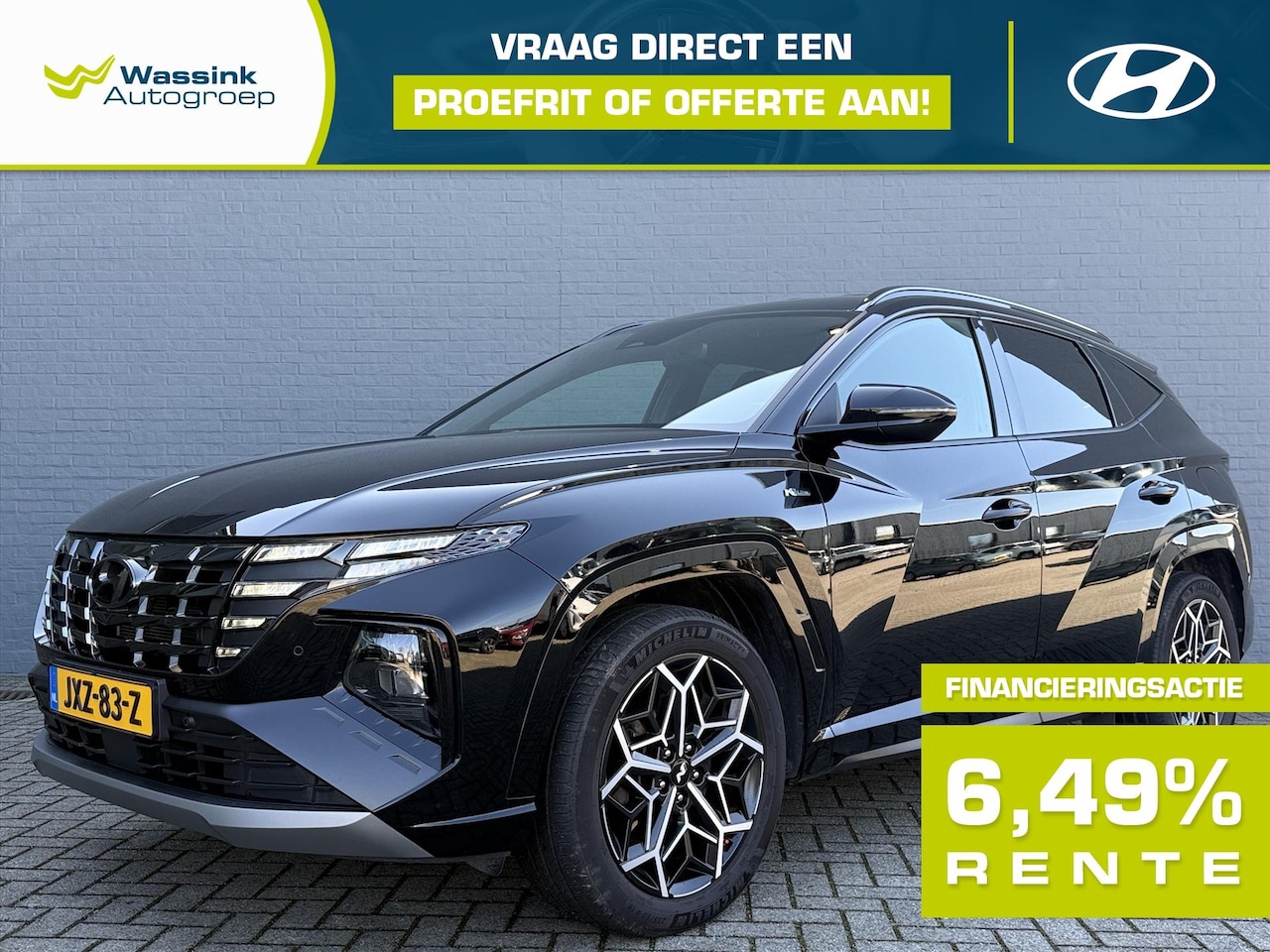 Hyundai Tucson - 1.6 T-GDi PHEV 265pk AWD N-Line Edition | Navigatie | Stoel & Stuurverwarming | N-Line Sty - AutoWereld.nl