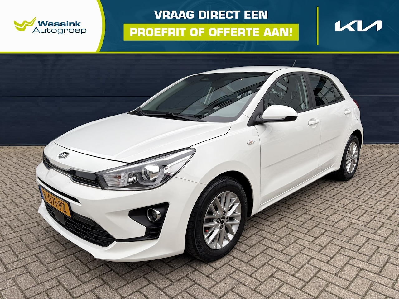 Kia Rio - 1.0 T-GDI MHEV 100pk DynamicLine | Apple Carplay/Android Auto | Parkeercamera | Airco | Cr - AutoWereld.nl