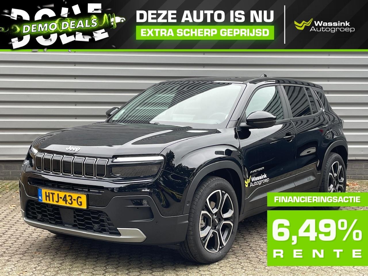 Jeep Avenger - DEMO DEAL I 1.2T e-Hybrid 110pk Aut Summit I CarPlay I Parkeersensoren Voor & Achter I Cam - AutoWereld.nl