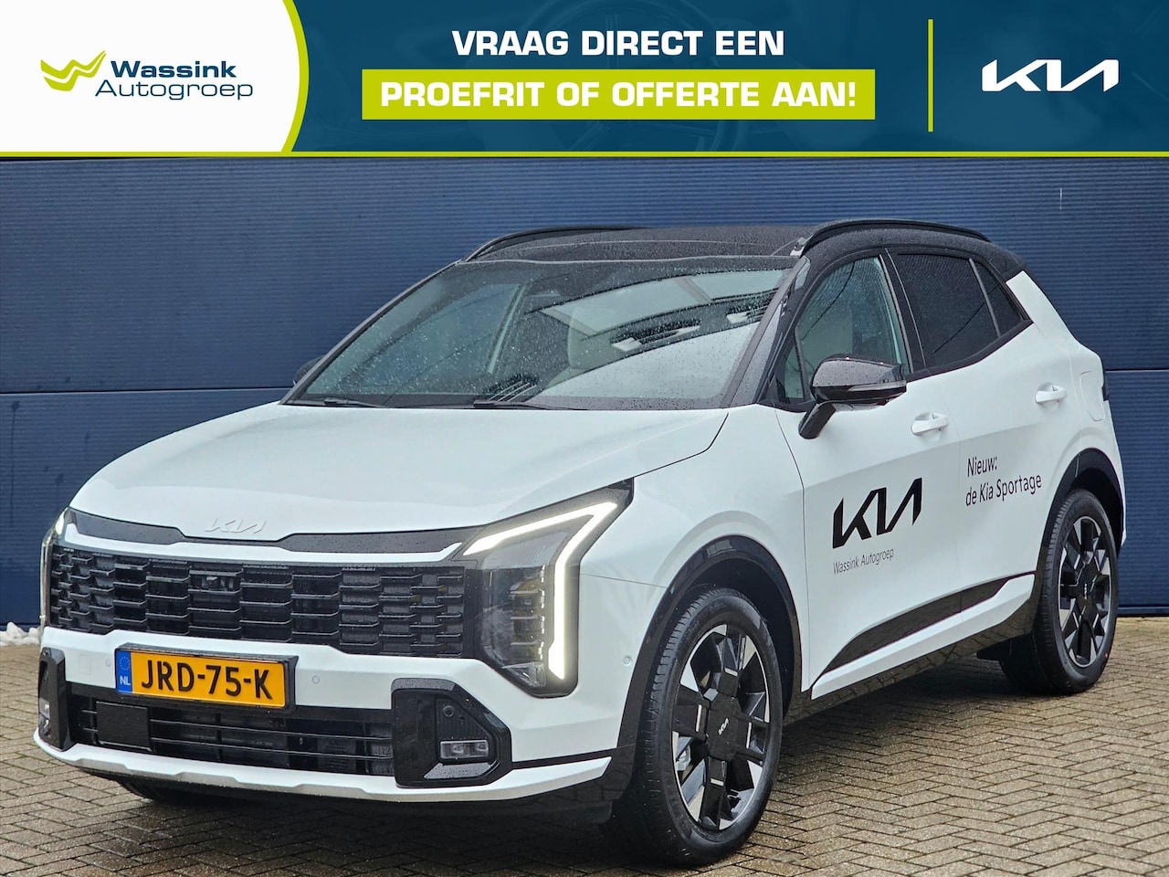 Kia Sportage - 1.6 T-GDi 288pk Plug-in Hybrid AT6 AWD GT-PlusLine | Navigatie | Nieuw model | 360 camera - AutoWereld.nl