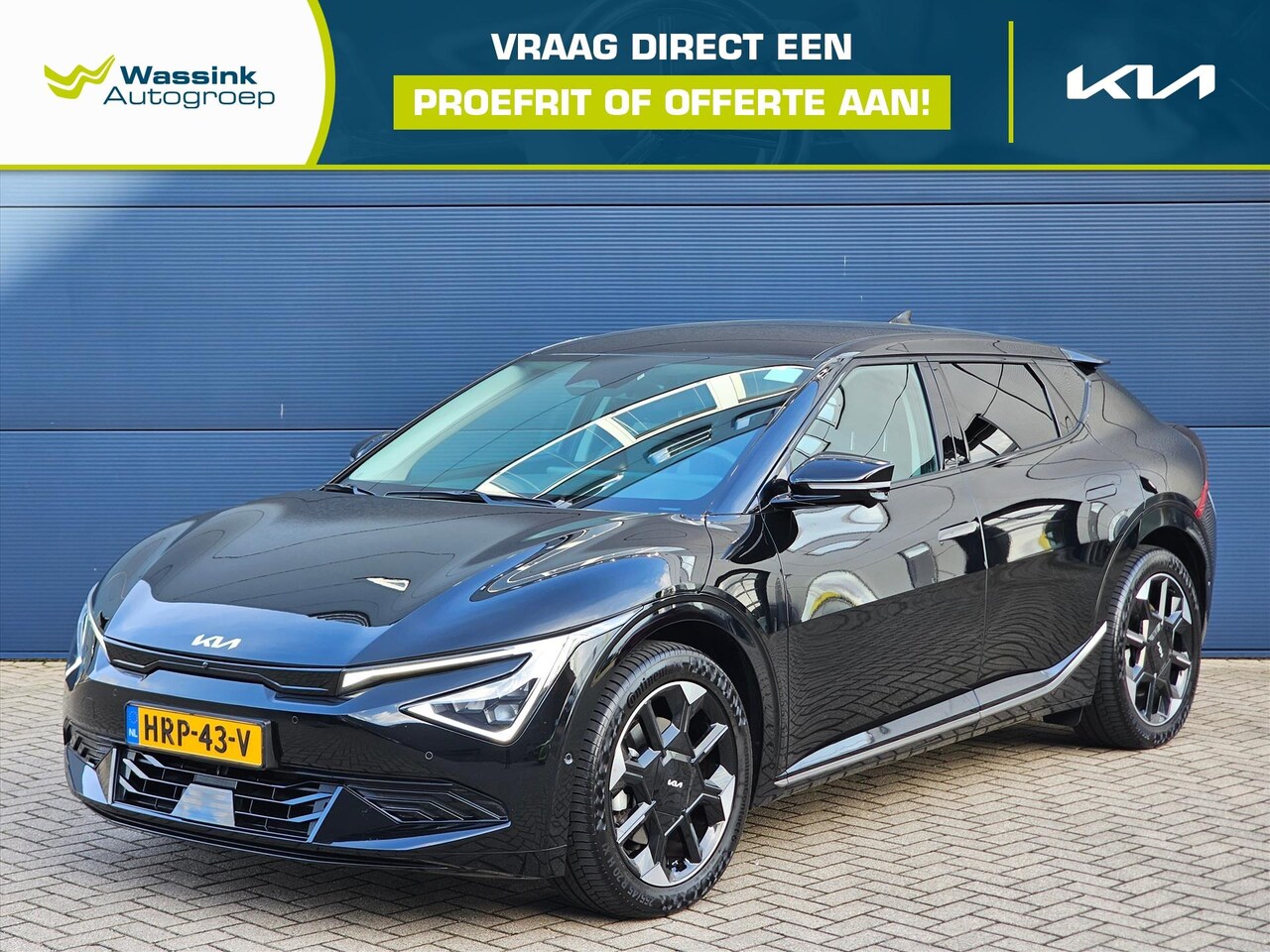 Kia EV6 - 84kWh 325pk Dual Motor AWD Plus Advanced | Stoelverwarming | Navigatie | Camera | Parkeers - AutoWereld.nl