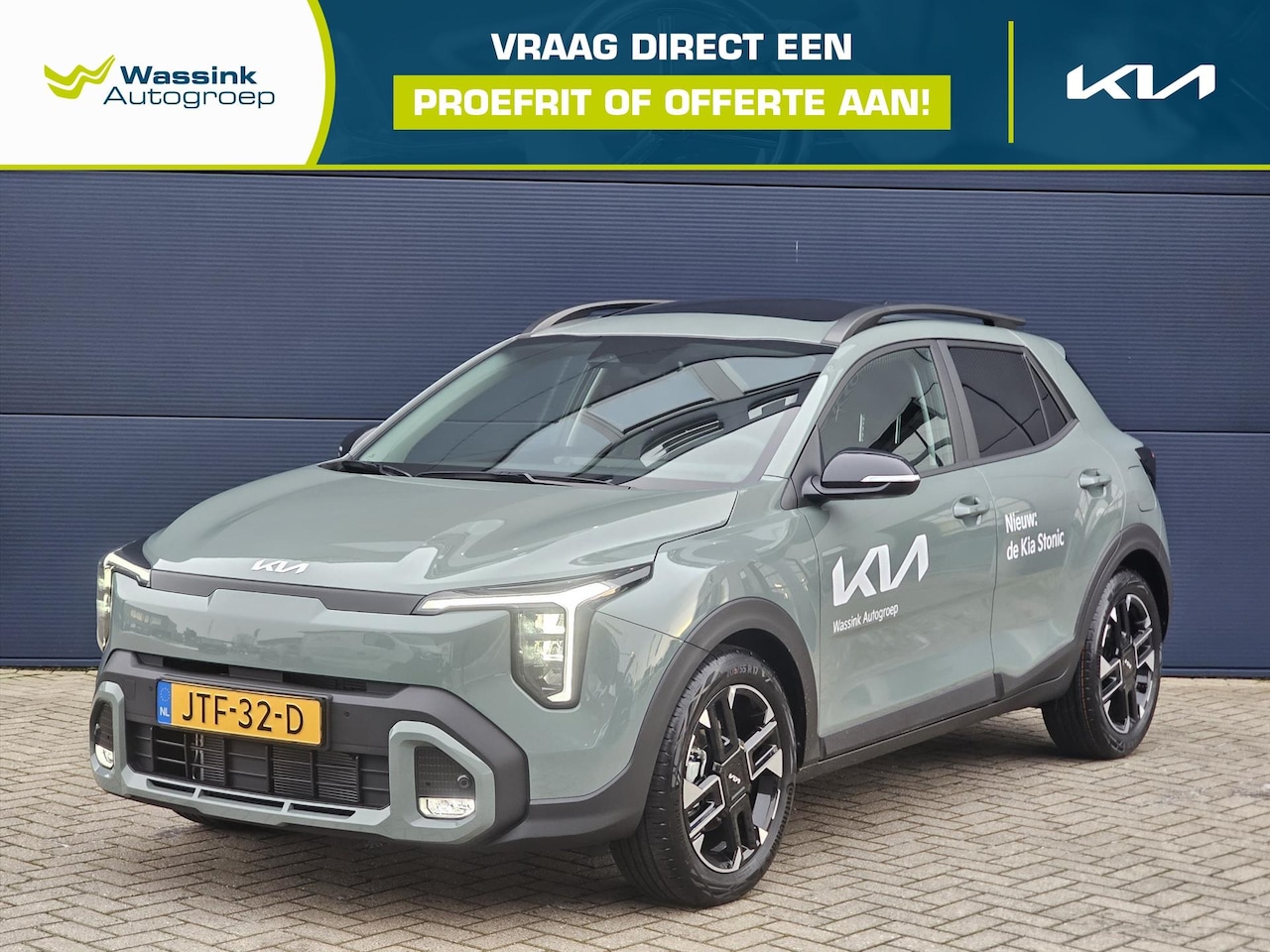 Kia Stonic - 1.0 T-GDi MHEV 115pk GT-Line | Navigatie | Parkeercamera | Stoelverwarming | Schuif-/kante - AutoWereld.nl