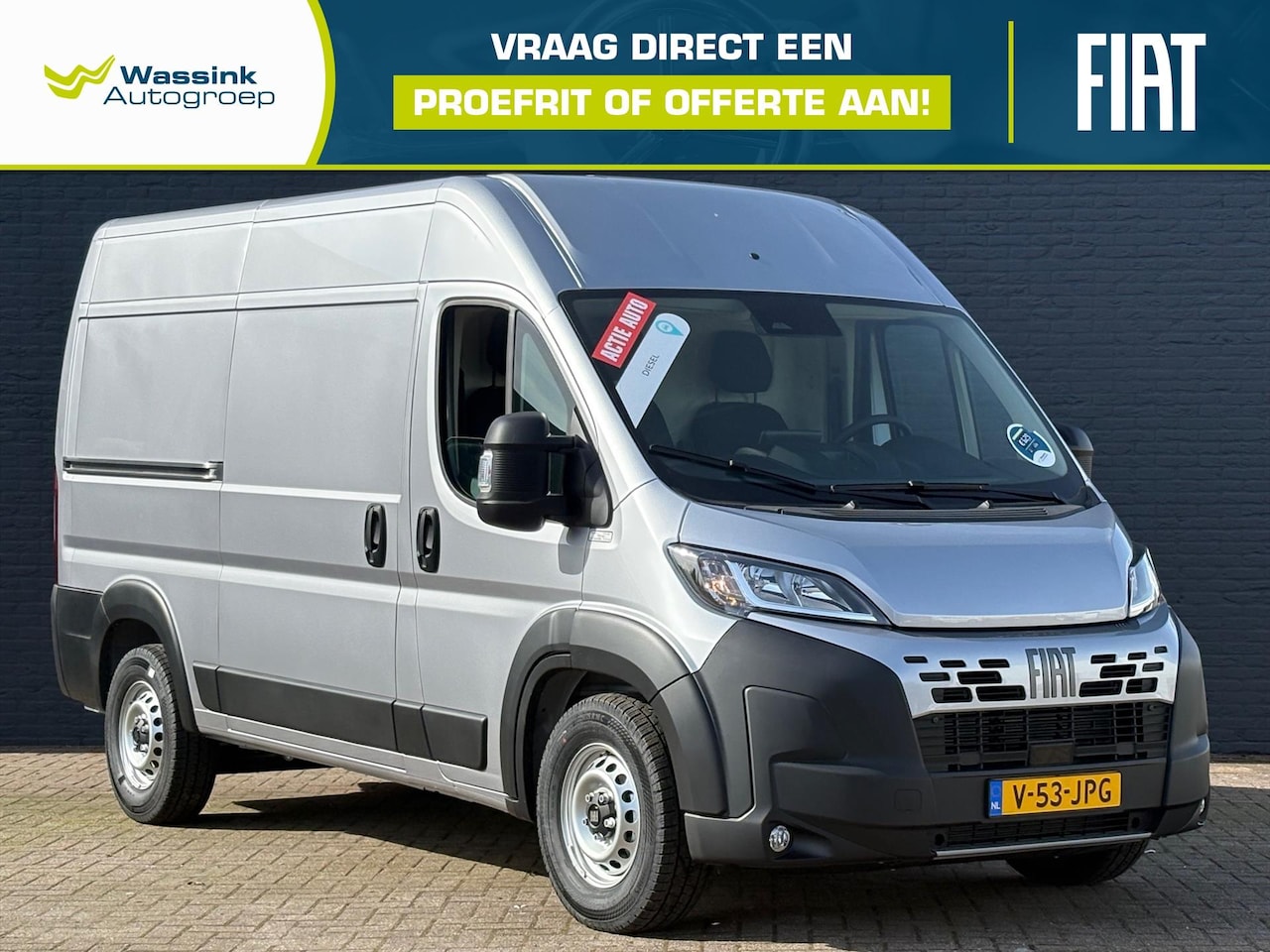Fiat Ducato - FIAT Ducato GB 2.2 MJ 140pk L2H2 35H | Navi | Carplay | Pack Worksite Heavy | Pack Techno - AutoWereld.nl