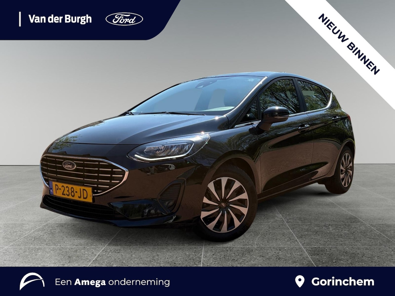 Ford Fiesta - 1.0 EcoBoost Hybrid Titanium | Navigatie | All Season Banden | Parkeersensoren | Cruise Co - AutoWereld.nl
