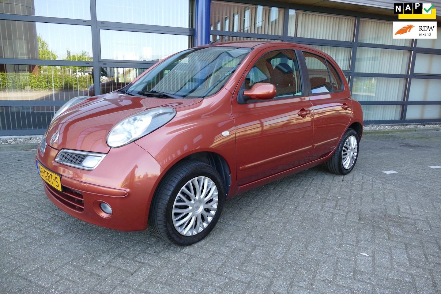 Nissan Micra - 1.2 Acenta 5-deurs Airco Apk 21-4-2027 - AutoWereld.nl