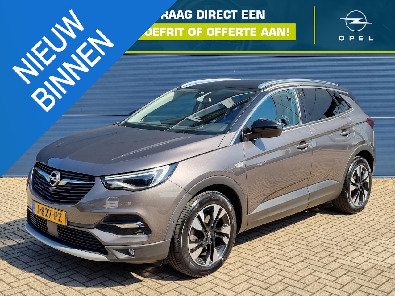 Opel Grandland X - 1.2 Turbo Innovation Automaat | Climate Control | Stoel-/Stuurverwarming | AGR Stoelen | E - AutoWereld.nl