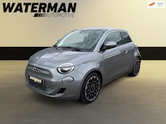 Fiat 500e - ICON+ 42 kWh Soh 100%/PANO/CAMERA/KEYLESS/LED/17"INCH/CARPLAY/CRUISE-CONTROL