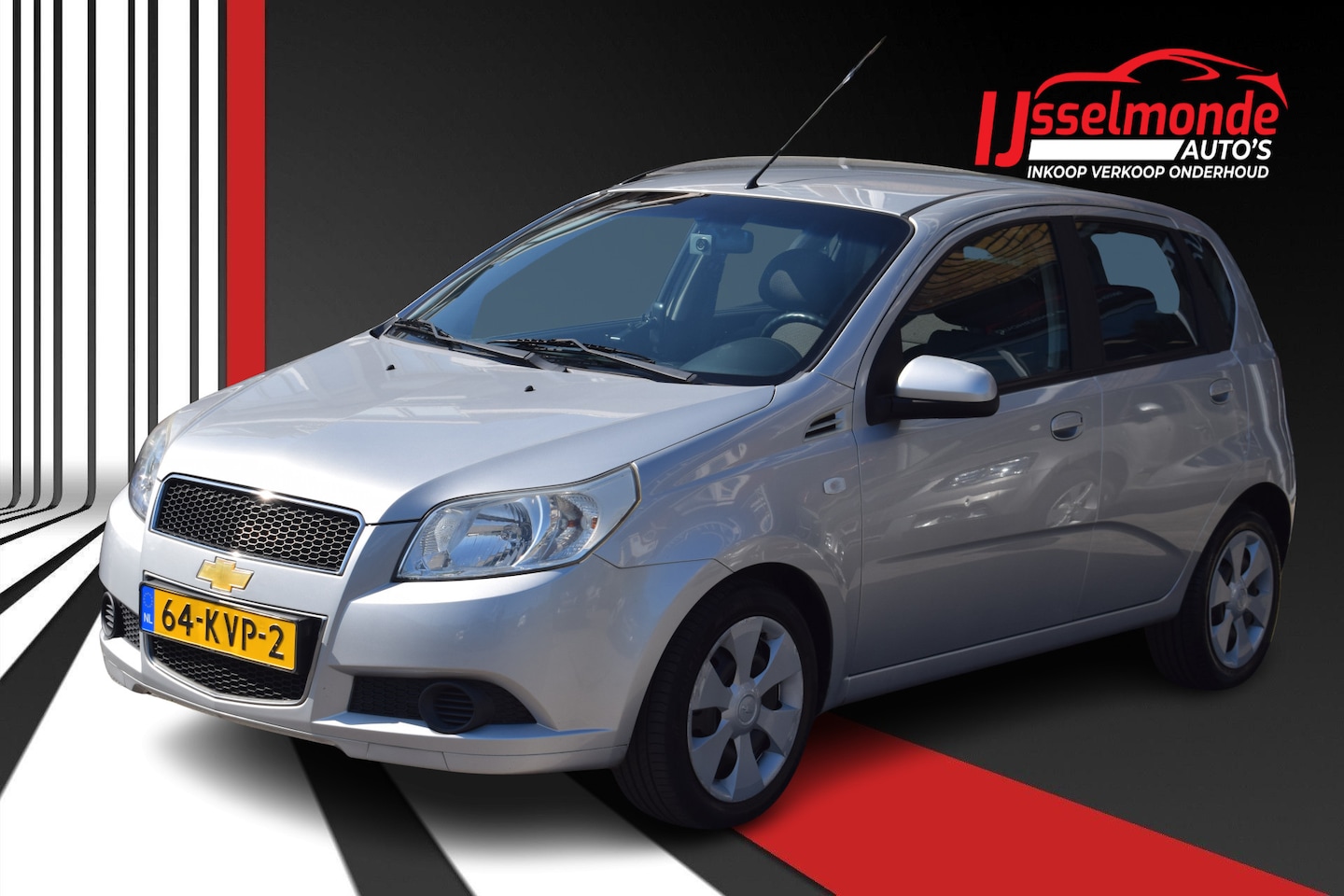 Chevrolet Aveo - 1.2 16V LS B-clever Airco NAP Nwe APK !!! - AutoWereld.nl