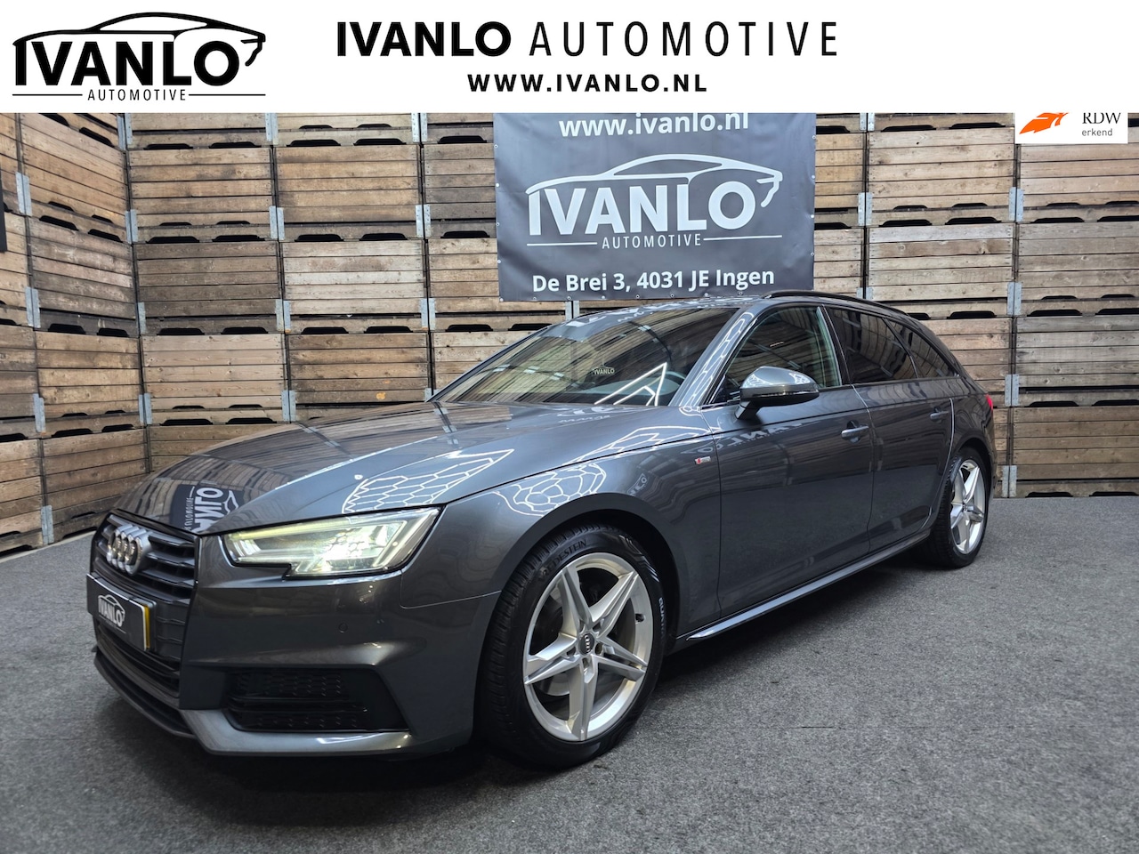 Audi A4 Avant - 1.4 TFSI Sport S line edition Navi Clima Camera LM - AutoWereld.nl