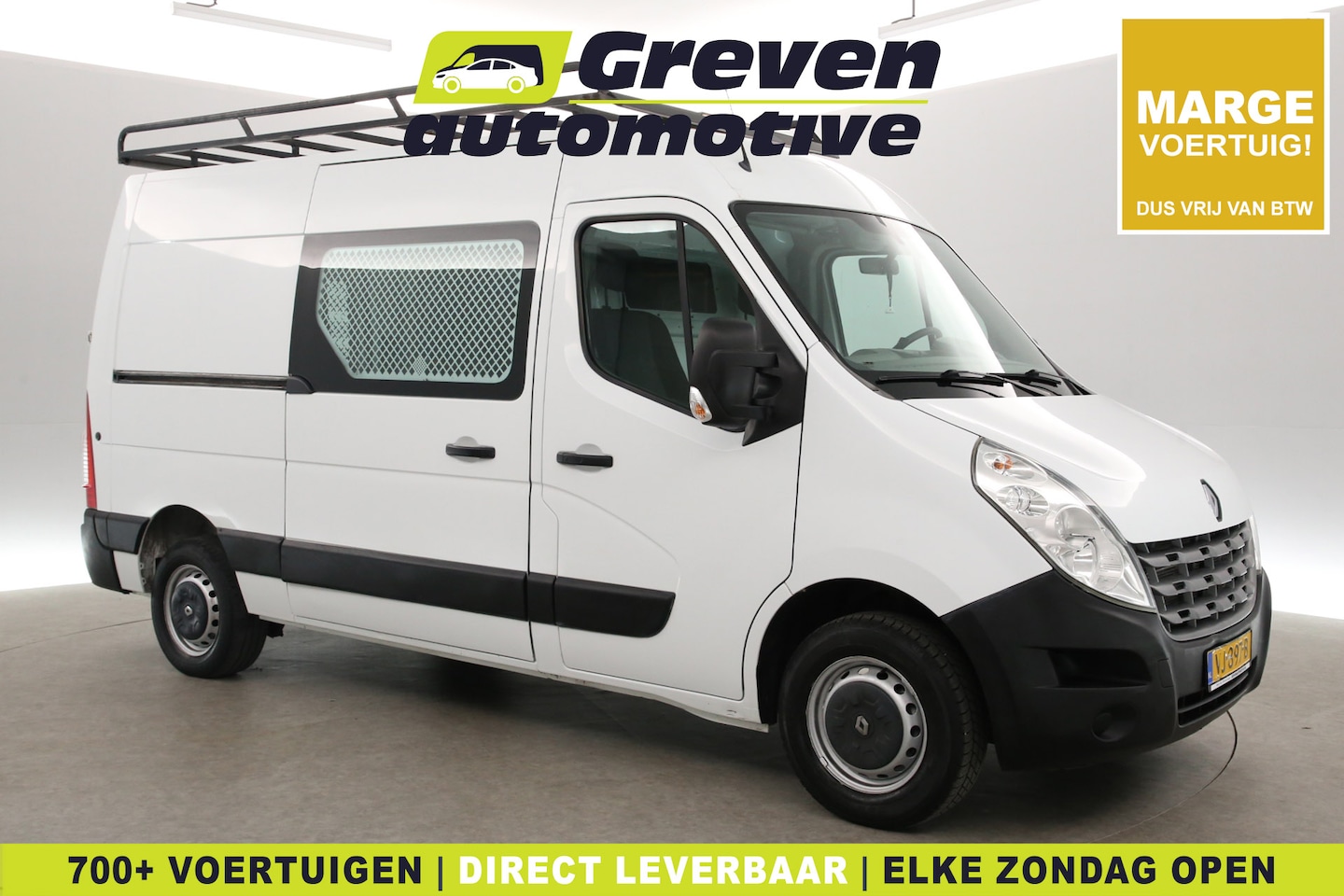 Renault Master - T35 2.3 dCi L2H2 | Marge | Airco | Trekhaak | Imperiaal | Parkeersens. - AutoWereld.nl