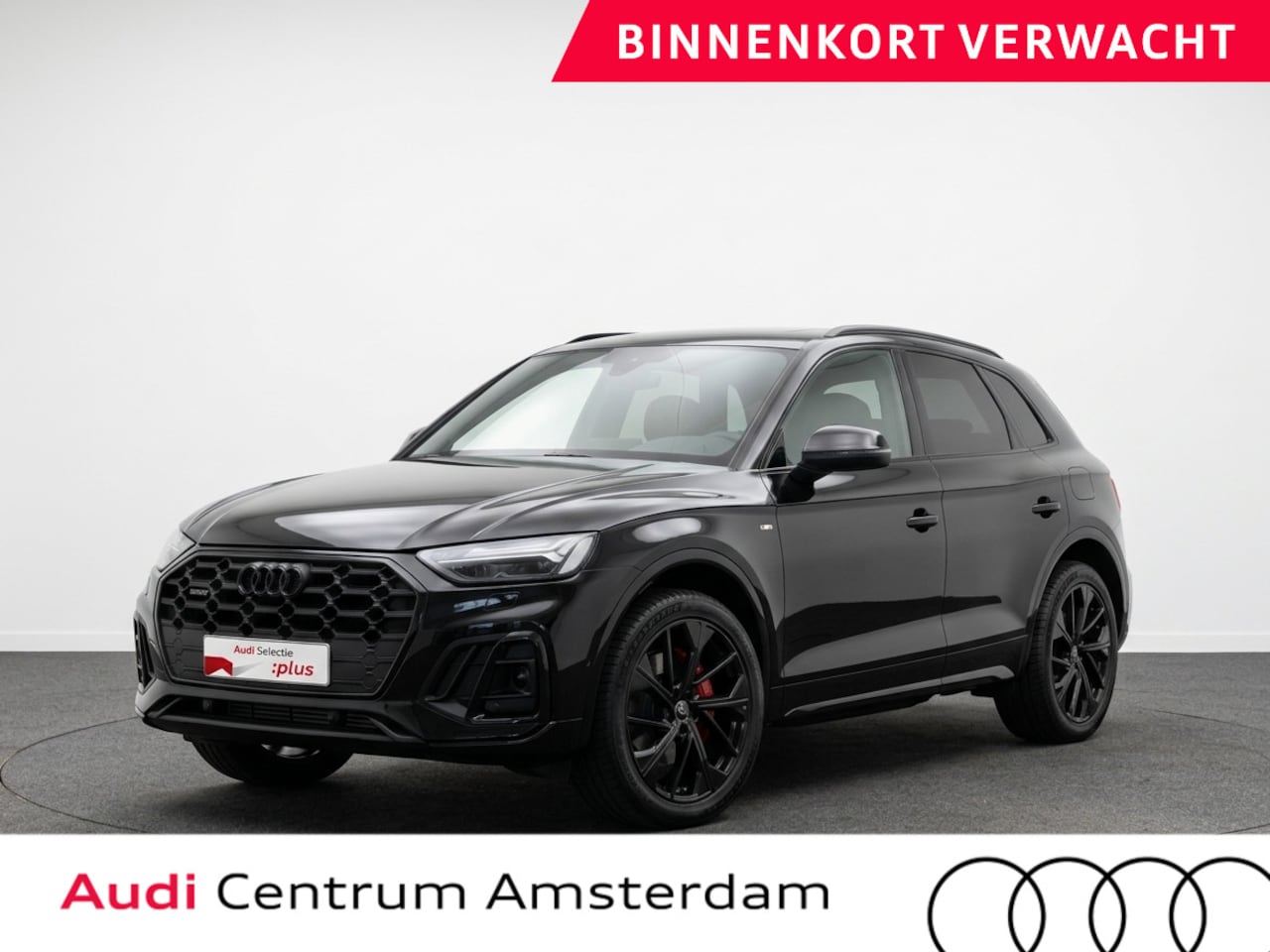 Audi Q5 - 55 TFSI e S edition Competition 367pk | Panoramadak | Head Up Display | lederen bekleding - AutoWereld.nl