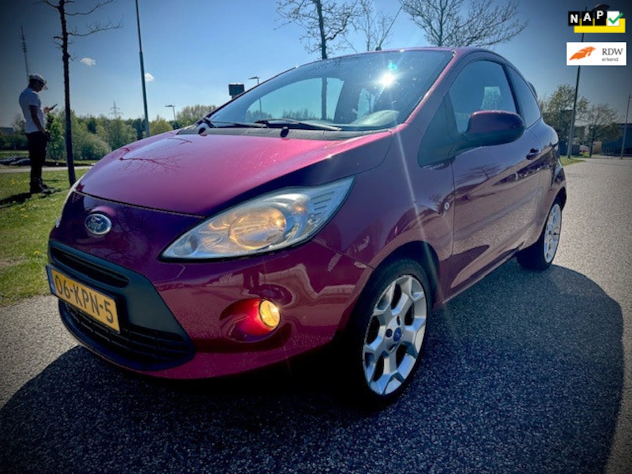 Ford Ka - 1.2 Titanium 1.2 Titanium, AIRCO, 16 INCH, NIEUWE KOPPELING, APK, NAP - AutoWereld.nl