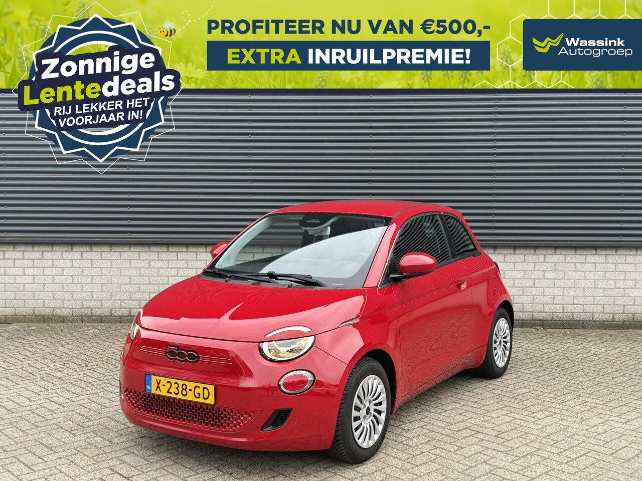 Fiat 500 - 24kWh 70pk Aut - AutoWereld.nl