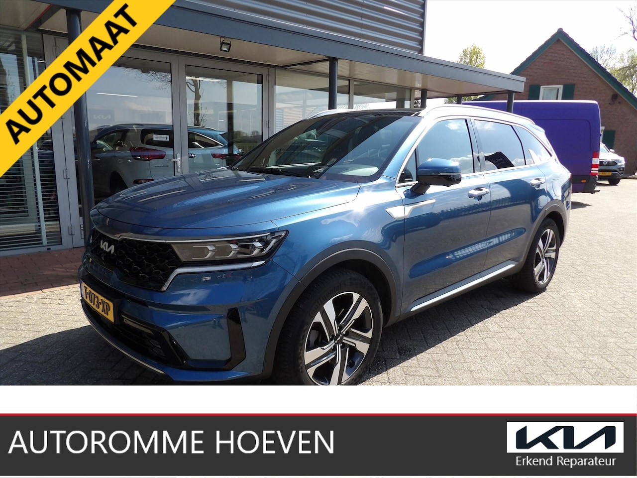 Kia Sorento - 1.6 Turbo 230pk Hybrid Aut 5-zitpl. ExecutiveLine Luxe trekhaak - AutoWereld.nl