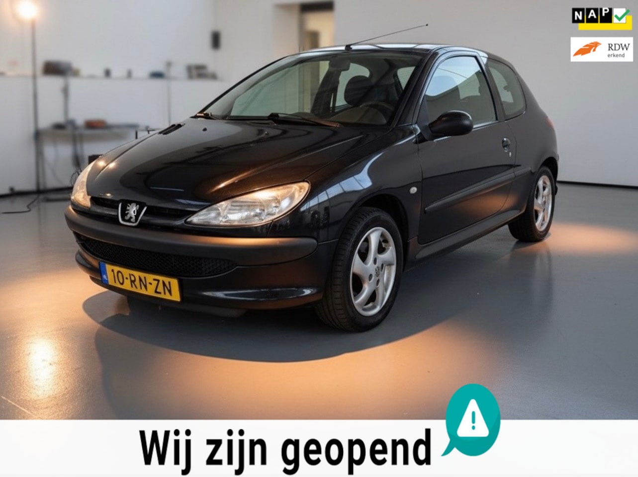Peugeot 206 - 1.4 Air-line-1 jaar apk-airco-elek ramen - AutoWereld.nl