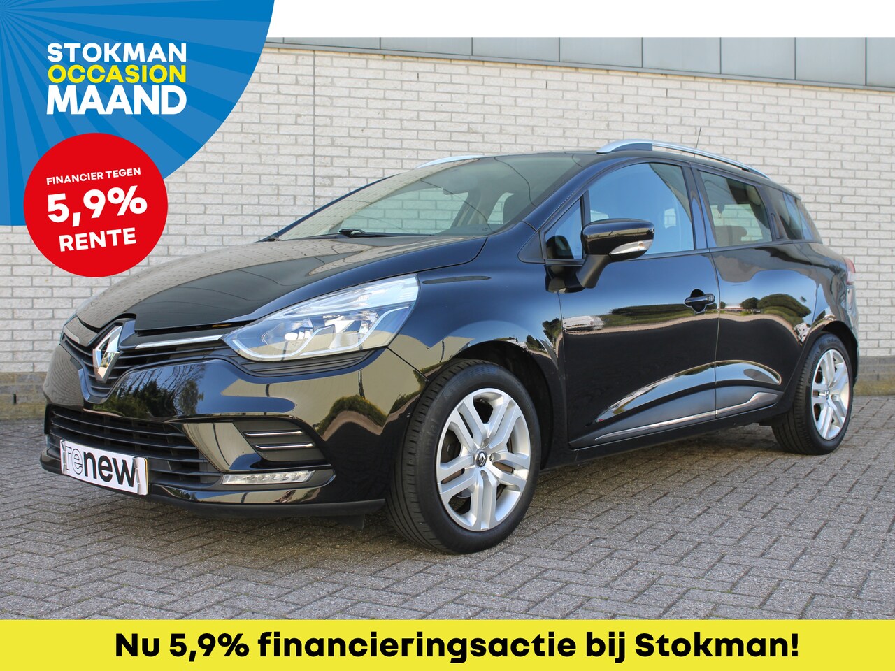 Renault Clio Estate - 0.9 TCe Zen | navigatie | airco | cruise control | parkeersensoren achter - AutoWereld.nl