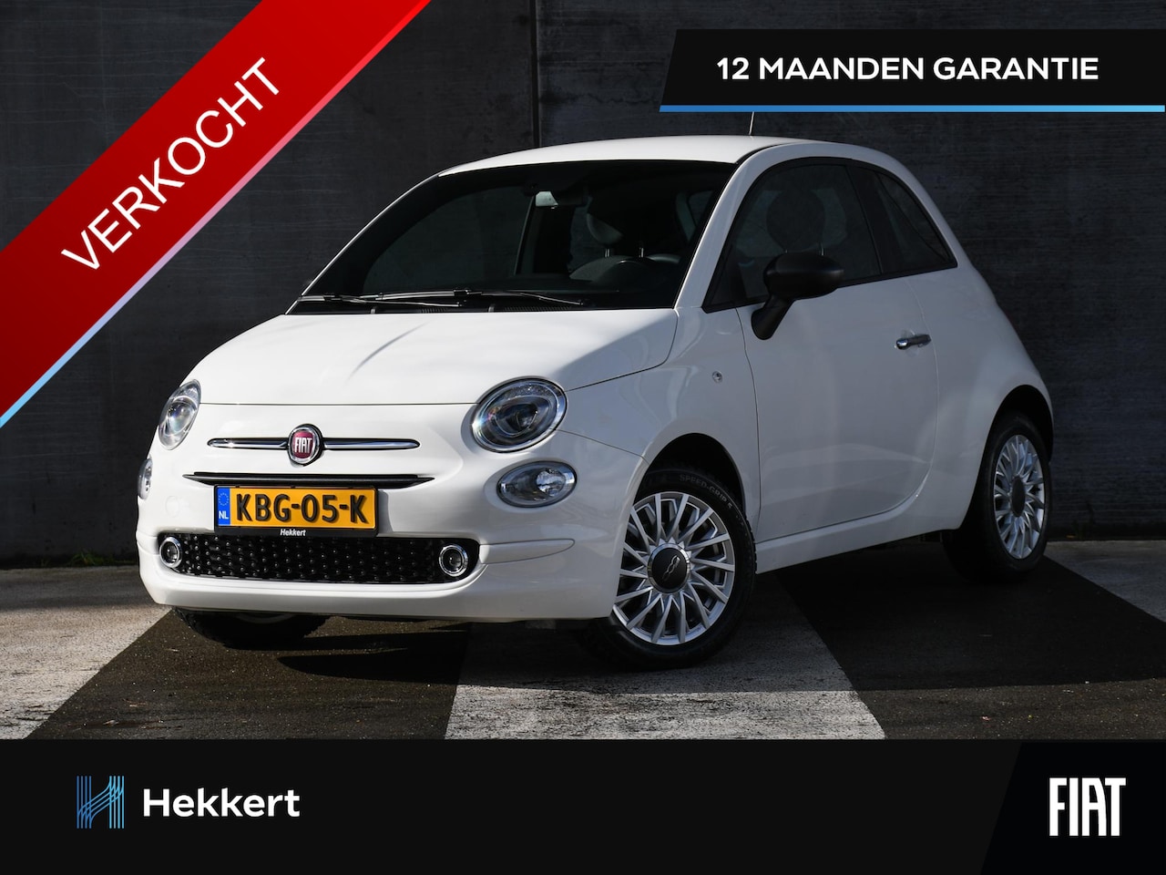 Fiat 500 - Dolcevita 1.0 Hybrid 70pk APPLE-CARPLAY | PDC ACHTER | CRUISE.C | DAB | 15''LM | NAVI - AutoWereld.nl