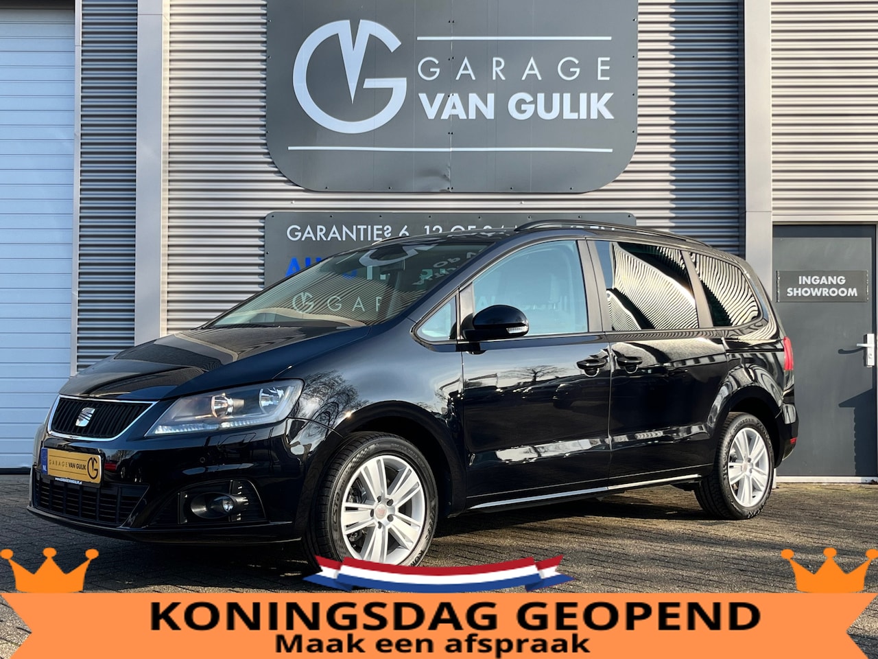 SEAT Alhambra - 1.4 TSI Style 150PK 7Pers. Navi,Clima,Cruise,Isofix,PdcV+A,Camera,ElektrRamen+Spiegels,Sto - AutoWereld.nl