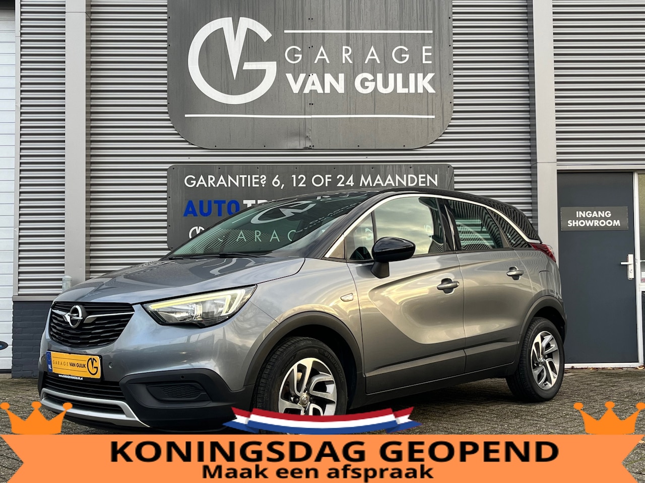 Opel Crossland X - 1.2 110PK TwoTone,Navi,Clima,Cruise,Camera,Isofix,Carplay,Stoel+Stuurverwarming,ElektrRame - AutoWereld.nl