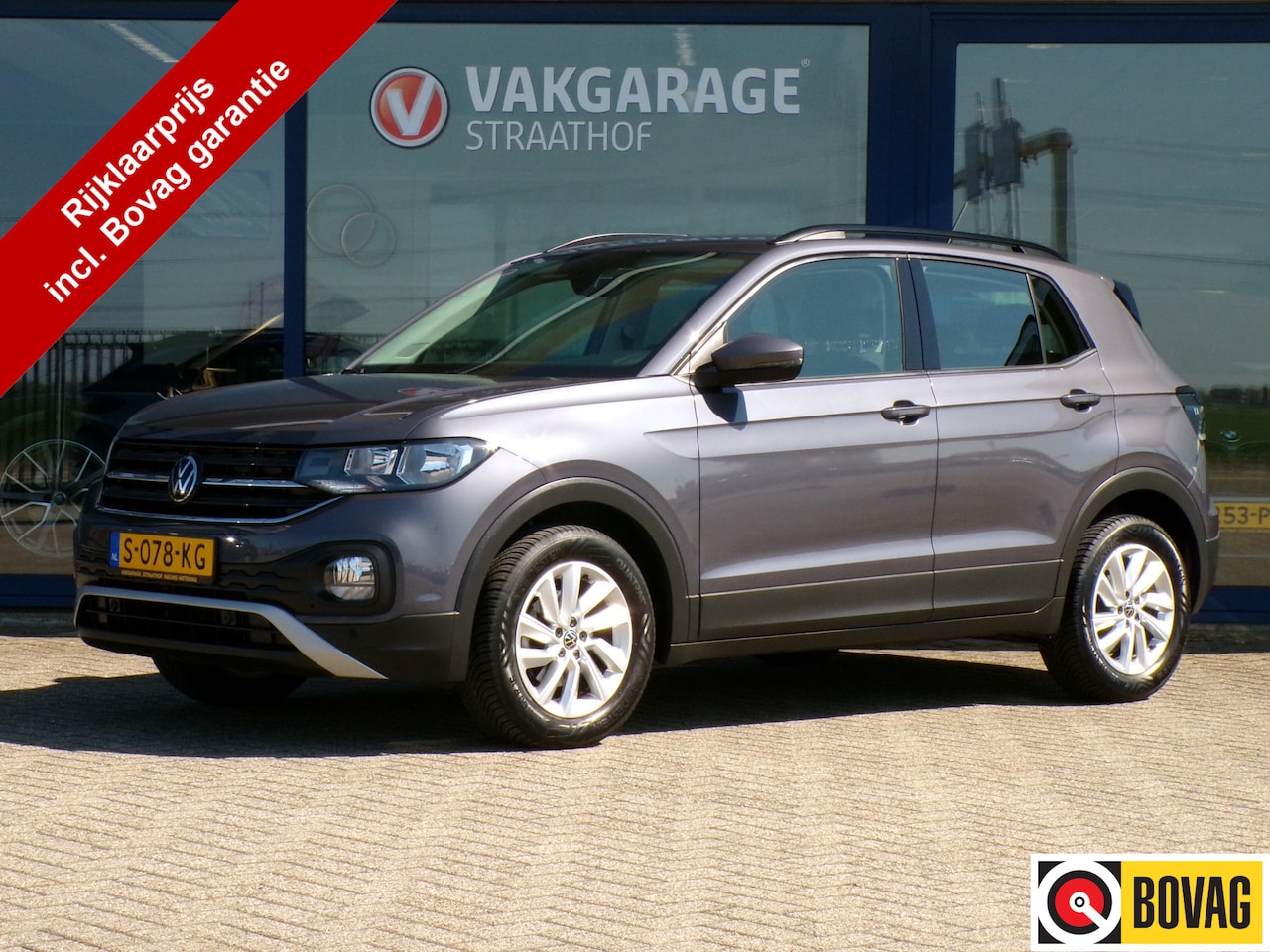 Volkswagen T-Cross - 1.0 TSI Life 1.0 TSI Life, Carplay + Android Auto / Sensoren V+A / Adaptive Cruise / 16'' LMV - AutoWereld.nl