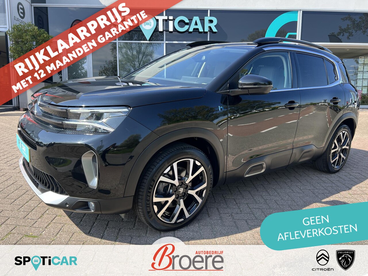 Citroën C5 Aircross - 1.6 Plug-in Hybrid 225 Shine EAT-8 Automaat Adaptive cruise control - AutoWereld.nl
