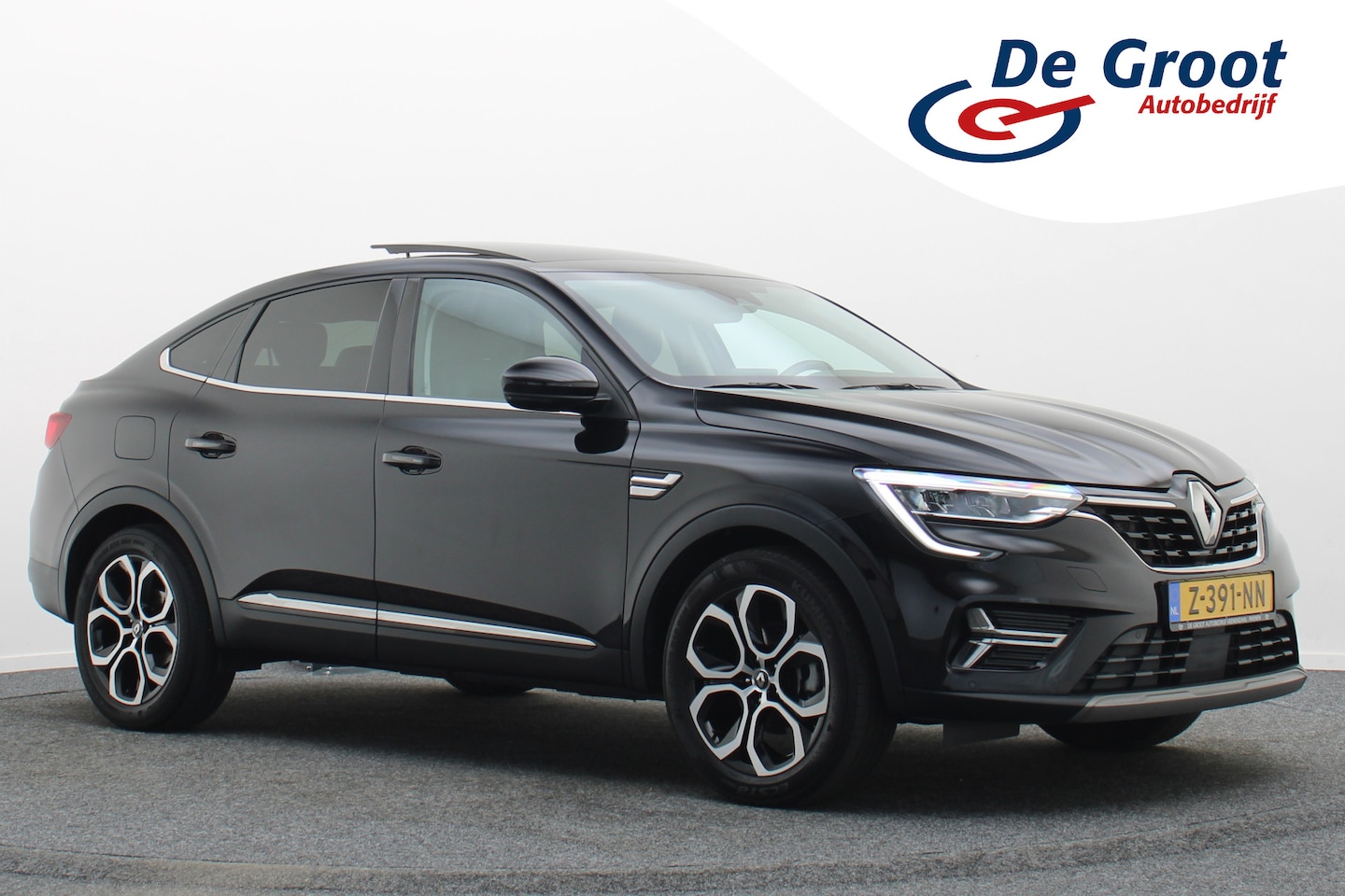 Renault Arkana - 1.6 E-Tech Hybrid 145 Intens Panoramadak, Apple Carplay, Keyless, ACC, Stuur-/Stoelverw., - AutoWereld.nl