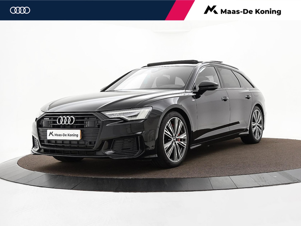 Audi A6 Avant - 55 TFSI e quattro 367pk S Competition · Panoramadak · Camera · Leder · Apple/Android Car P - AutoWereld.nl