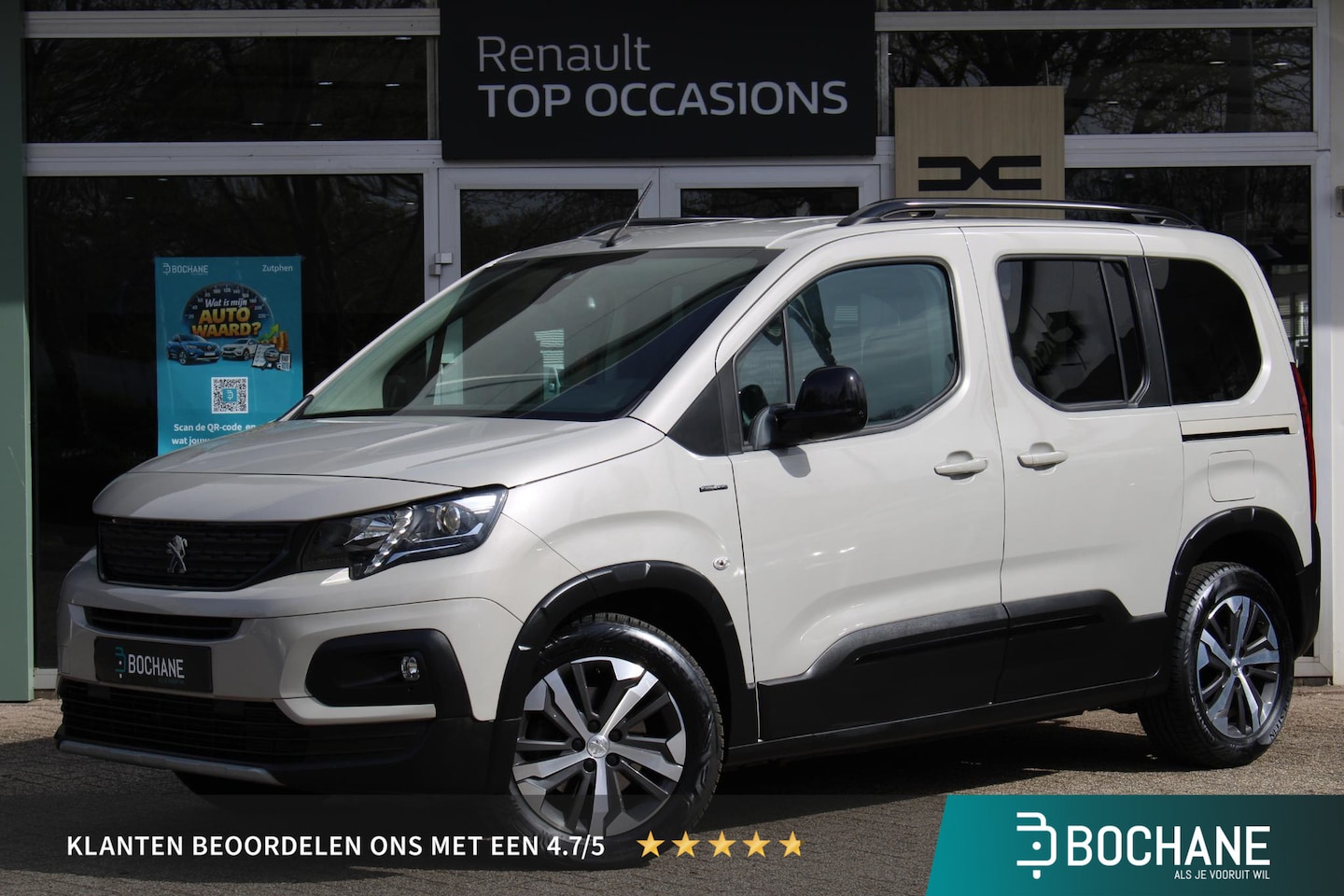 Peugeot Rifter - 1.2 Puretech GT-Line | Trekhaak | Cruise Control | Parkeersensoren Achter | All Season Ban - AutoWereld.nl