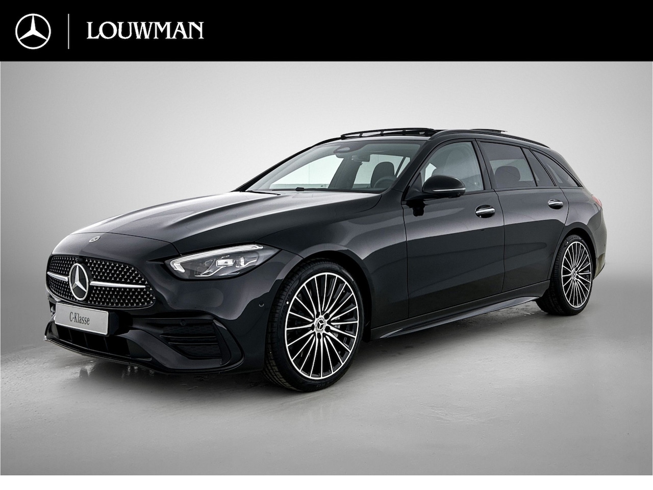 Mercedes-Benz C-klasse Estate - 180 Business Solution AMG | Comfortpakket Plus | Nightpakket | Middenconsole metaalstructu - AutoWereld.nl