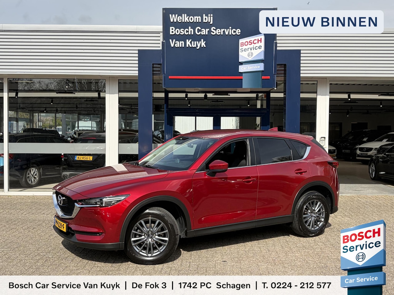 Mazda CX-5 - 2.0 SkyActiv-G 165 TS+ / Automaat /  NL-Auto / 1e-Eigenaar / Head-Up Display / Stuur-/Stoe - AutoWereld.nl