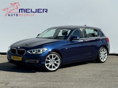 BMW 1-serie - 118d High Executive Sport | Leer | Xenon | Stoelverwarming | Clima | Cruise | Navi | Trekh