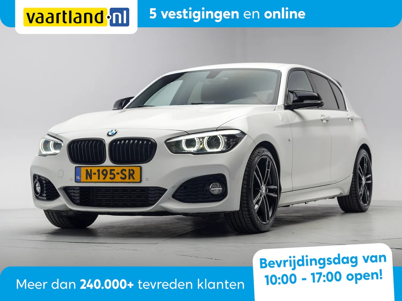 BMW 1-serie - 118i M Sport Shadow High Executive Aut. 5-drs [ Stoelverwarming Alcantara PDC ] - AutoWereld.nl