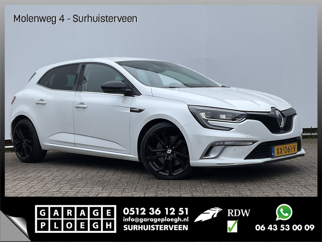 Renault Mégane - 1.6 TCe GT 206pk Aut7 HUD 4 Control Voll.Onderhouden - AutoWereld.nl