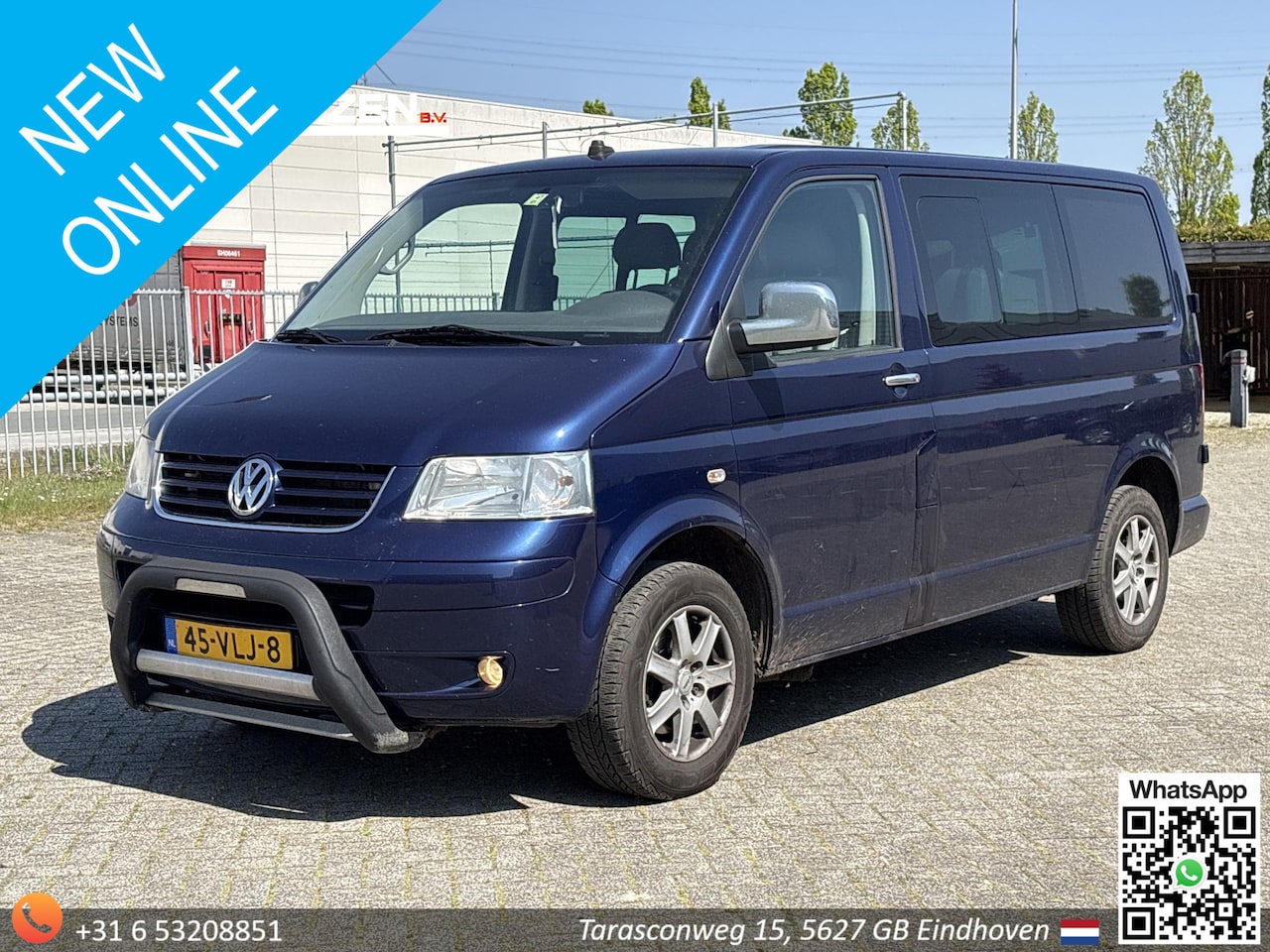 Volkswagen Transporter - 2.5 TDI 300 Dubbel Cabine | € 4.950,- MARGE! | Automaat | Airco | Navi | PDC | Trekhaak  | - AutoWereld.nl