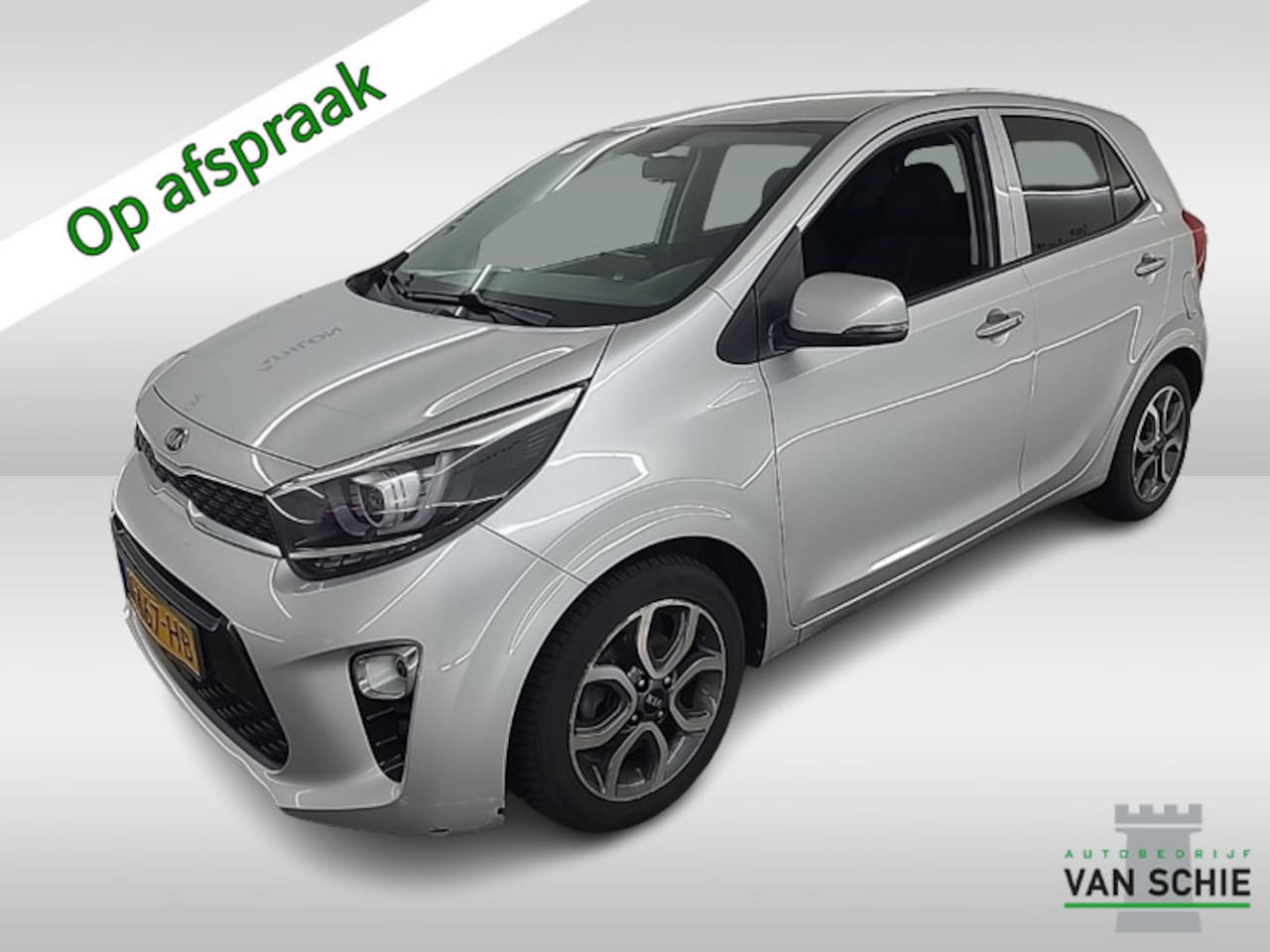 Kia Picanto - 1.0 DPi DynamicPlusLine 5p 1e-Eig. & Dealer-Onderh. BOVAG-Garantie. NL-Auto. - AutoWereld.nl