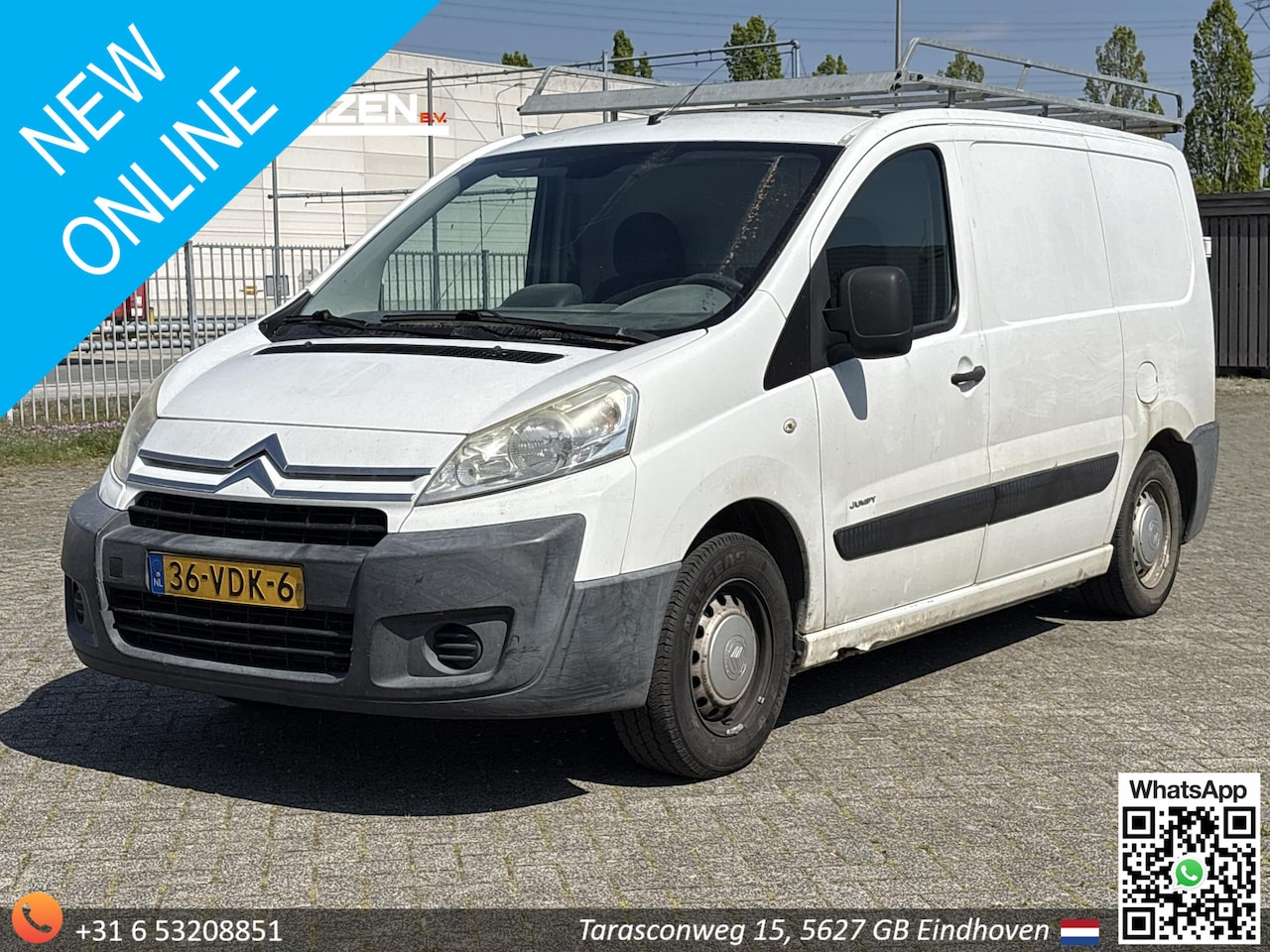 Citroën Jumpy - 10 1.6 HDI L1 H1 | € 4.850,- MARGE! | Cruise | Kastinbouw | Trekhaak | - AutoWereld.nl