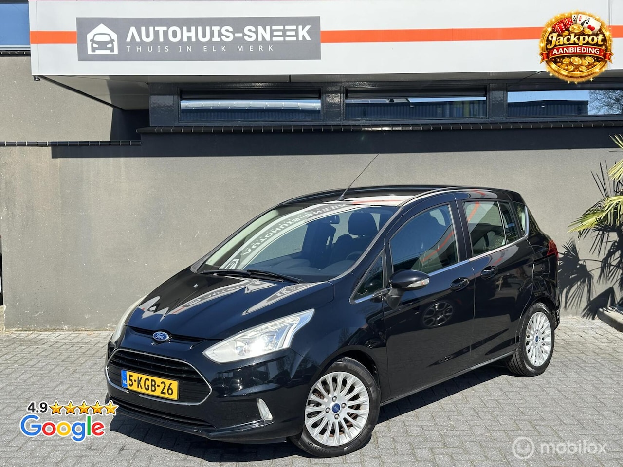 Ford B-Max - 1.0 EcoBoost Titanium | Trekhaak | Goed onderhoud - AutoWereld.nl